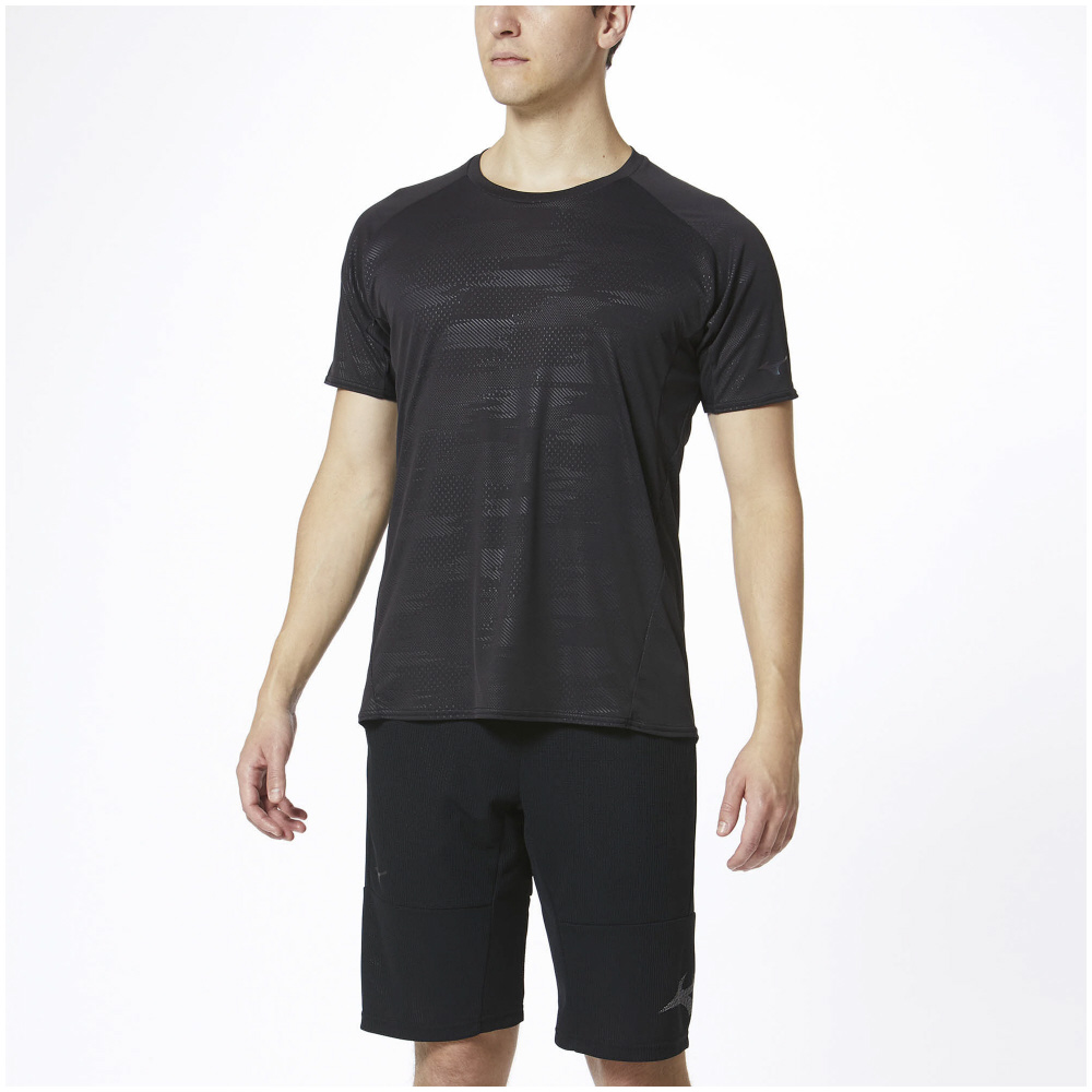 SOLAR CUT TEE MEN Black